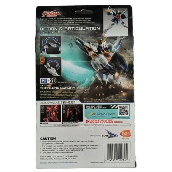 Bandai Gundam Universe XXXG-01S Shenlong Gundam GU-20 Figure - Picture 6 of 7